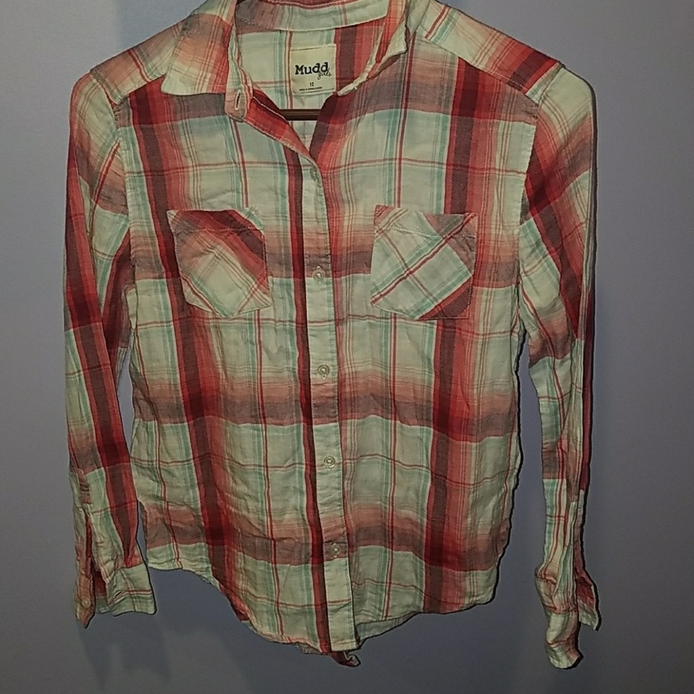 Plaid t shirt